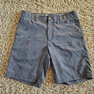 Callaway Men's Blue Flat Front Shorts 32